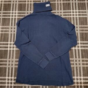 Kith Men's Deep Blue Turtleneck Sweater